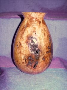 2009 Cherry Burl Hollow Form 6x9