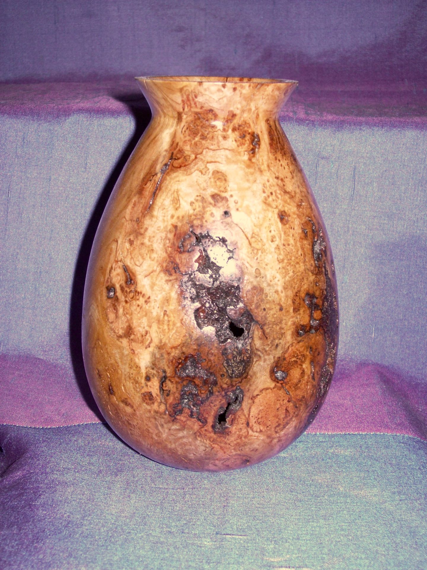 2009 Cherry Burl Hollow Form 6x9
