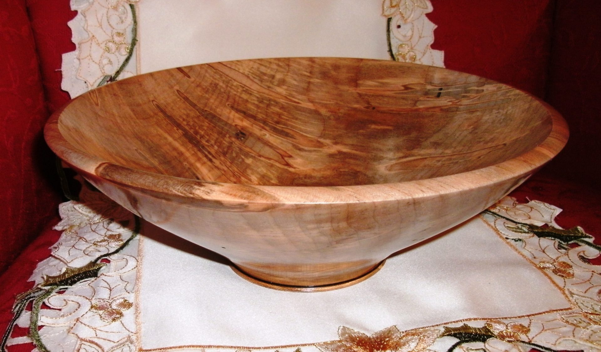 Ambrosia Maple Bowl for Ducks Unlimited Auction