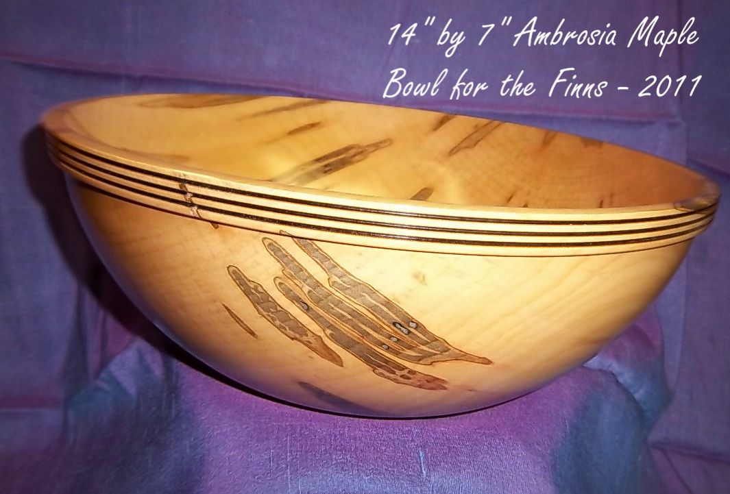 Ambrosia Maple Bowl for Finns