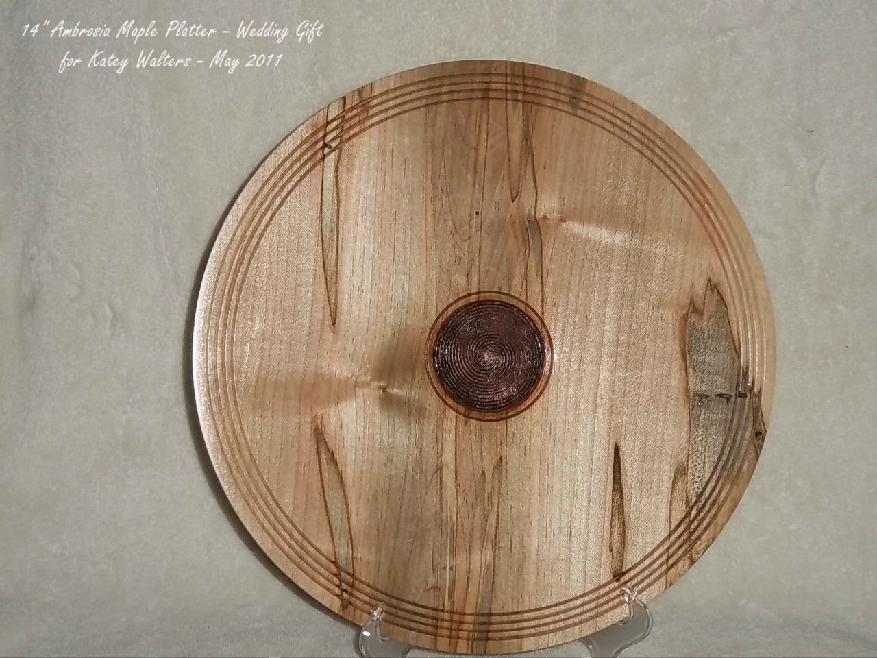 Ambrosia Maple Platter - Katie Walters