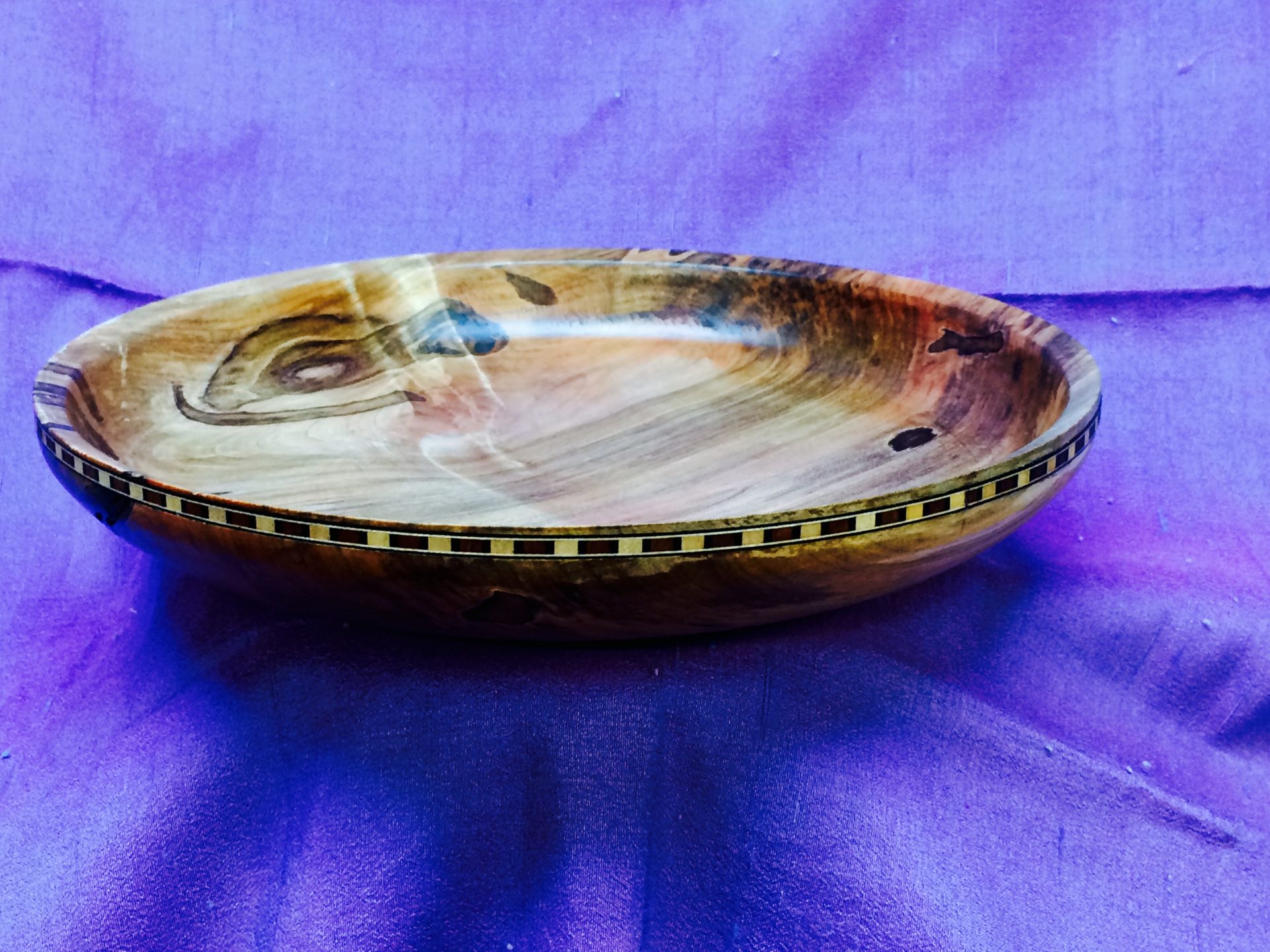 Ambrosia Maple with decorative inlay band
