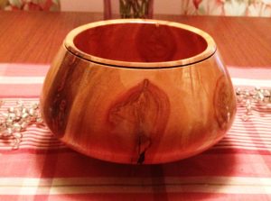 Cherry Crotch Bowl 6x8