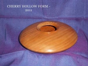 Cherry Two Piece Hollow Form