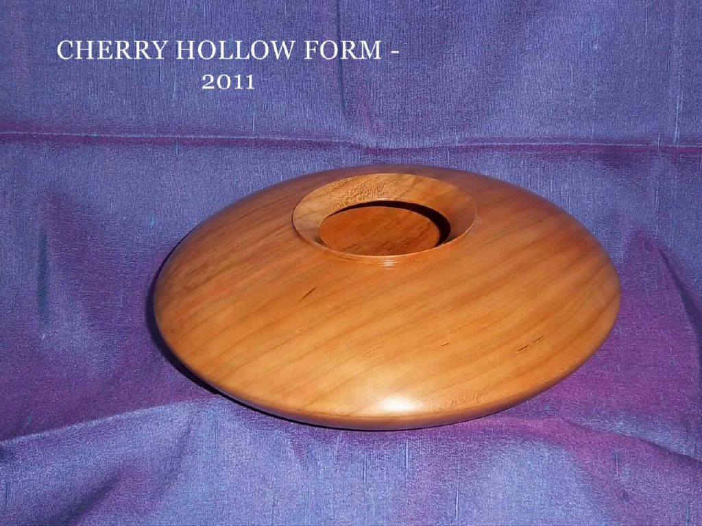 Cherry Two Piece Hollow Form