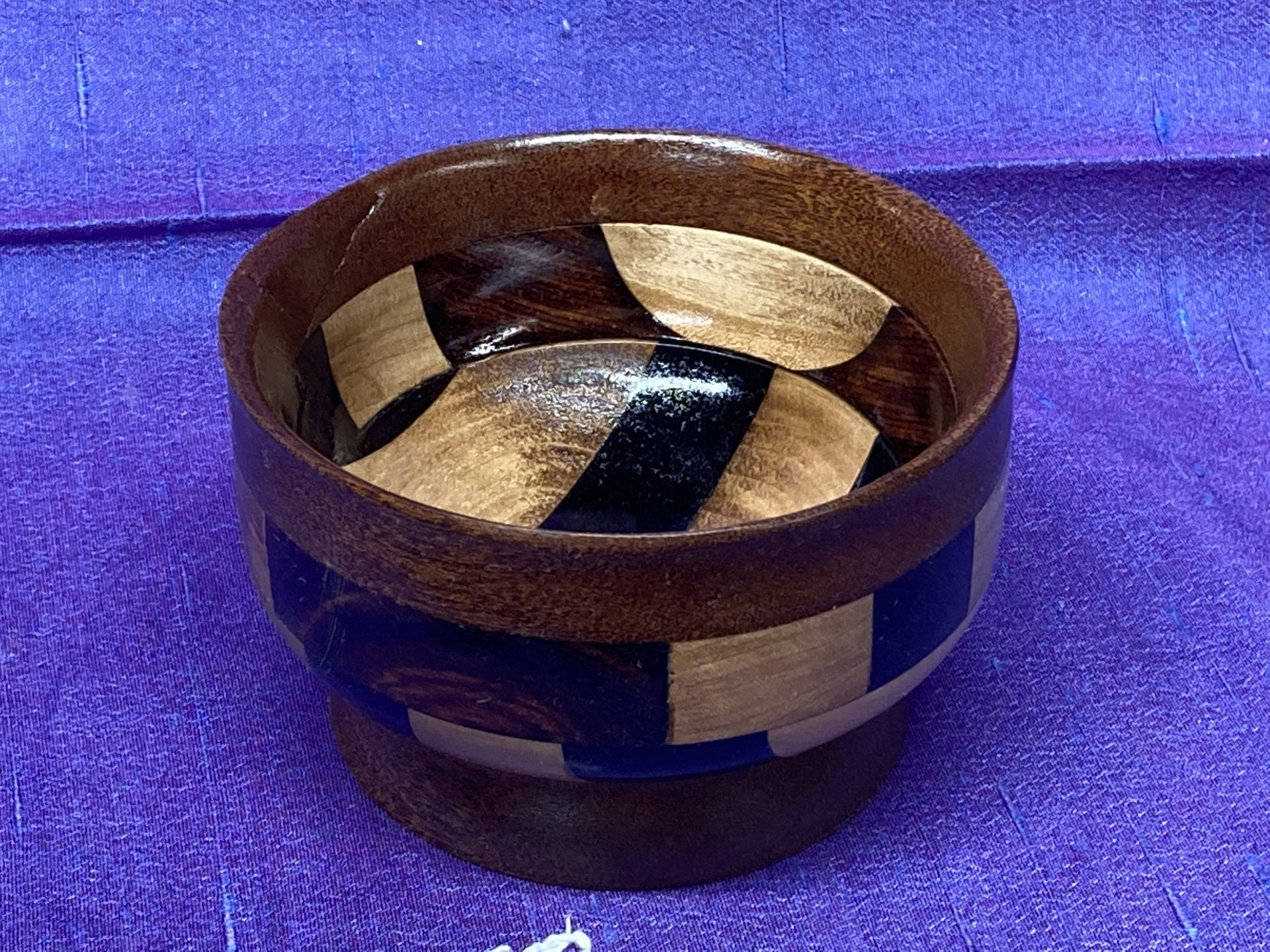 Four layer segmented bowl