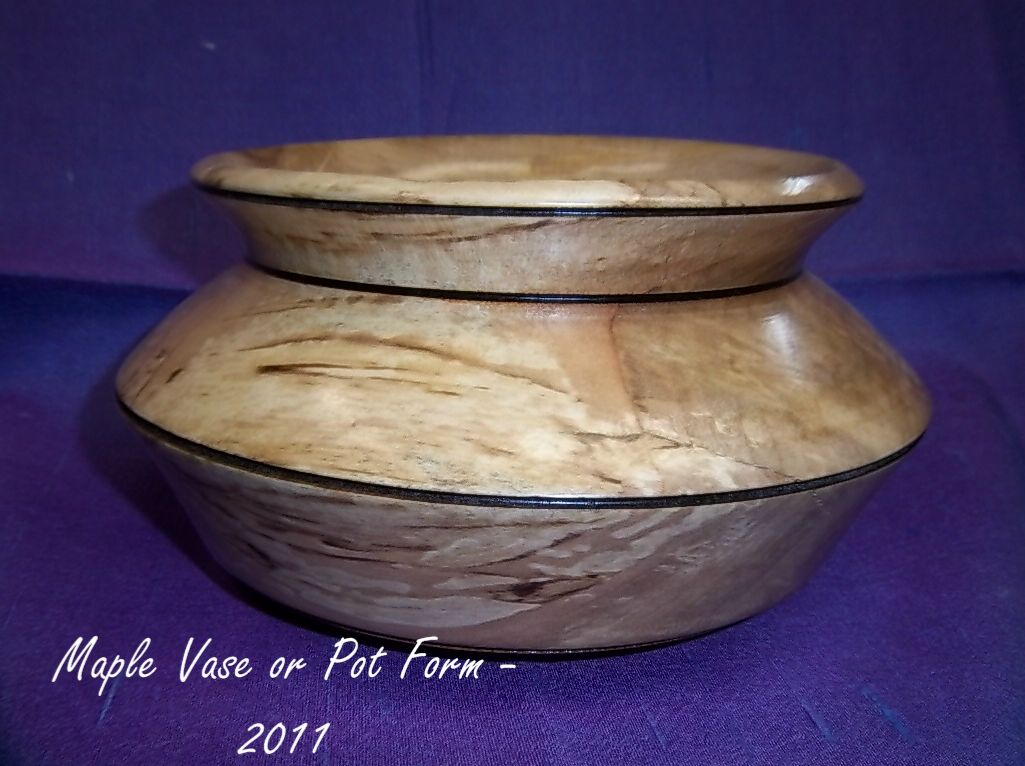 Maple Vase or Pot Form