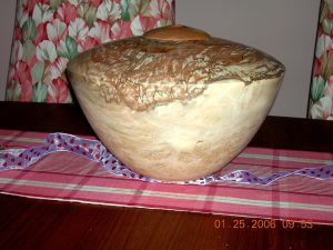 Red Maple Burl Hollow form 1