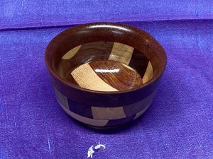 Small three layer segmented bowl