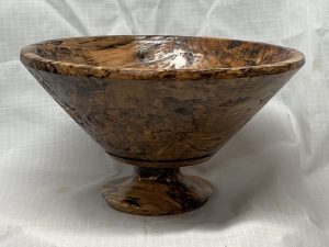 Spalted Maple footed bowl