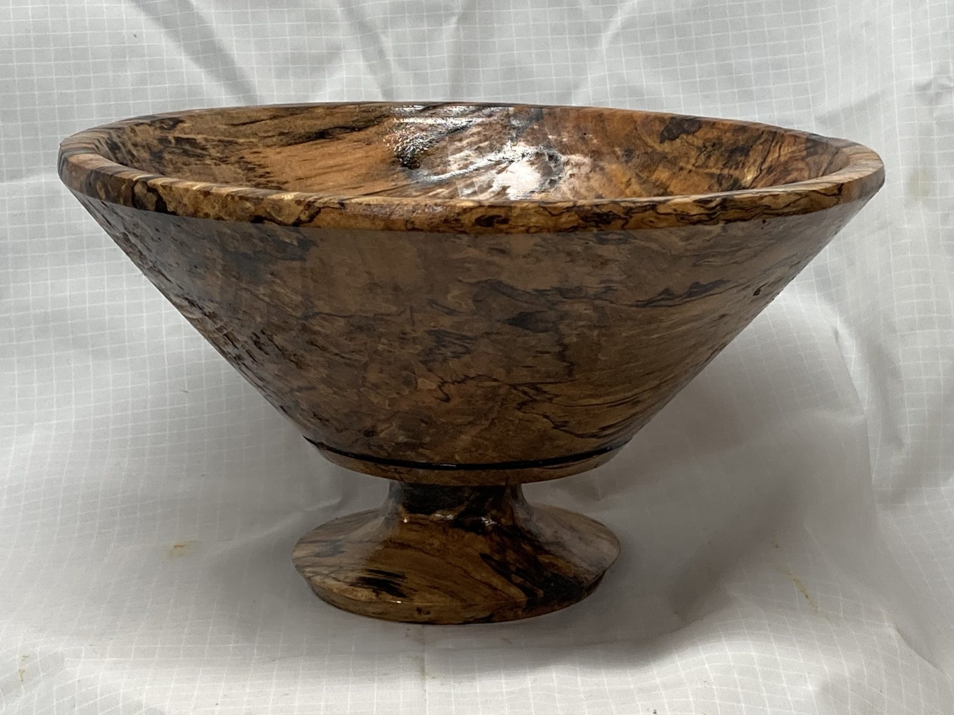 Spalted Maple footed bowl
