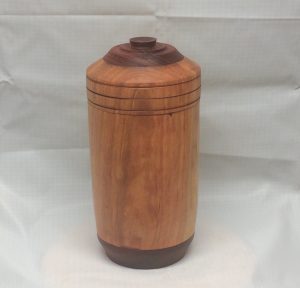 Tall-cherry-box-with-mahogany-trim-top-and-bottom