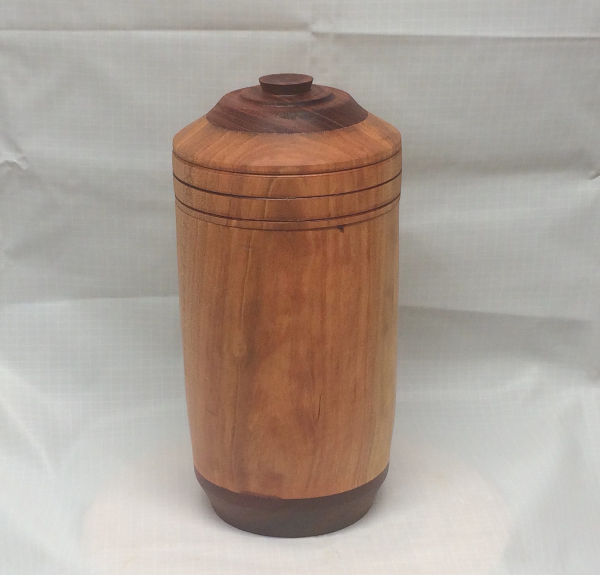 Tall-cherry-box-with-mahogany-trim-top-and-bottom