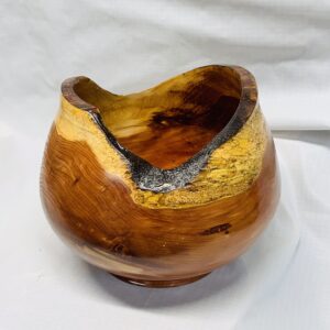 natural edge red cedar form
